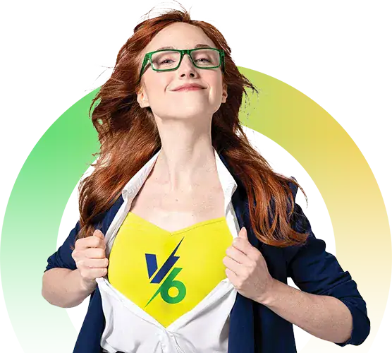 Bridget with circle background