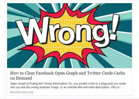 wrong image open graph