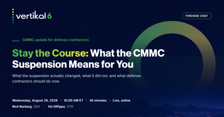 Stay the Course: What the CMMC Suspension Means for You