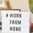 create work from home policy